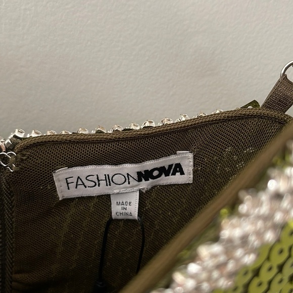 Sequin Green Maxi Dress - Picture 12 of 13